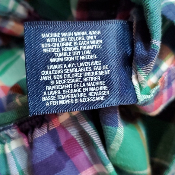 Ralph Lauren Ruffle Placket Babydoll Shirt, 9M - Picture 4 of 4